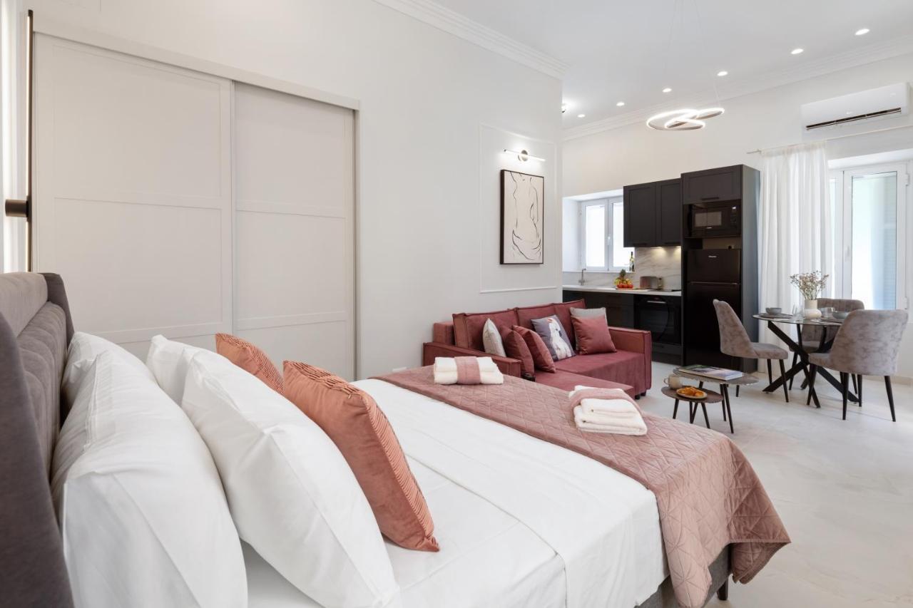 Modern-Vintage Old Town Suites Korfu Dış mekan fotoğraf
