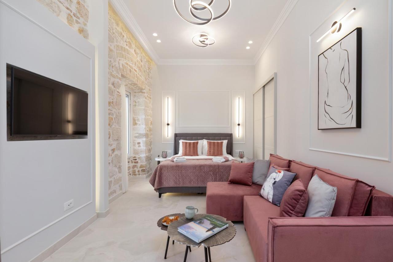 Modern-Vintage Old Town Suites Korfu Dış mekan fotoğraf