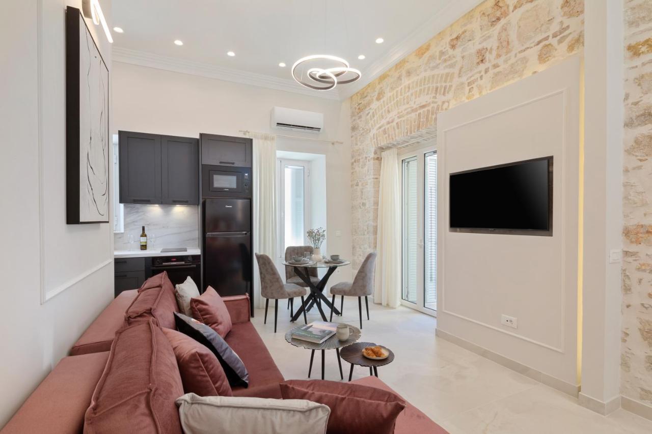Modern-Vintage Old Town Suites Korfu Dış mekan fotoğraf